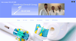 Desktop Screenshot of nordoniadental.com